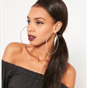Gold Oversized Hoops